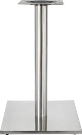 Melko Möbelfuß Tischbeine Edelstahl 72CM Tischgestell Tischkufe Tischkufe Fuß, (Stück, 1-St., Möbelfuß), Robust