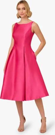 Adrianna Papell Abendkleid Sleeveless Tea Length Dress Cocktail, Hochzeit, Date-Abend, Formell
