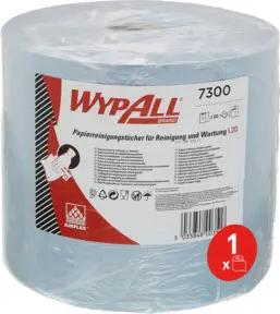 WypAll L20 Wischtücher Putztücher für Instandhaltungsarbeiten, Jumborolle x 500 Reinigungstücher, 2-lagig, blau