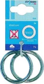 PÖSAMO Ring geschweißt Zn (SB) 5,0mm, Innen-Ø 35mm a 2