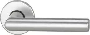 edi HT-Drücker-Halbgarnitur Riva 2108/5200 rd.,VK10 Edelstahl, matt