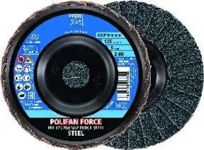 Pferd Fächerschleifscheibe SGP FORCE STEEL 115mm Z60