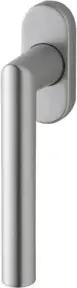 edi DK-Fenstergriff Janus 1010/1000 mit ovaler Rosette,VK7x35 Edelstahl matt