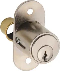 JuNie MB-Zylinderdruckschloss 2960, Zyl., Durchmesser 19mm gleichschließend matt vern.