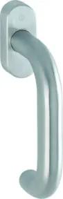 HOPPE DK-Fenstergriff Paris E038/U30 mit ovaler Rosette VK7x35,F69