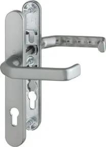 HOPPE PT-Drückergarnitur RR,oval,Liverpool 1313G/3357N,PZ,8/92 Stahlfarbig,TS 67-72