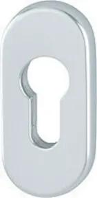 HOPPE PT-Schiebe-Schl.ros. 55S-SR, oval PZ F1 eloxiert,RH 6