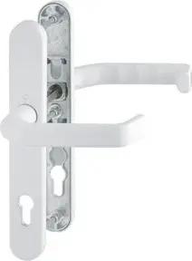 HOPPE PT-Drückergarnitur Schmalschild,ov,Liverpool 1313G/3357N,PZ,8/92 F9016,TS 67-72