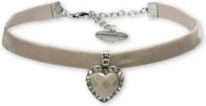 Alpenflüstern Kette mit Anhänger Kropfband - HERZDIAMANT -