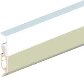 ELLEN Abdichtungsschiene Elro XL z. nageln Alu weiß, H20xL2300,SP max.13