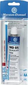 MD-Silikon rot 85g Blisterkarte