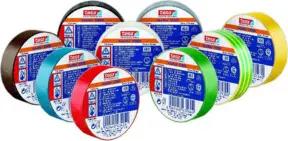 tesa PVC-Elektroisolierband 20m x 19mm, gelb