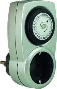 REV Zeitschaltuhr mechanisch silber