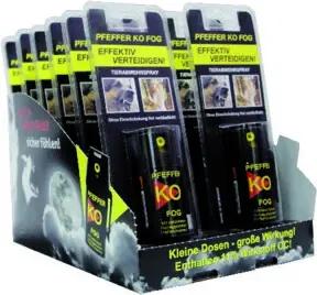 BALLISTOL Display Pfeffer-KO FOG im Blister Inhalt 12 x 40 ml