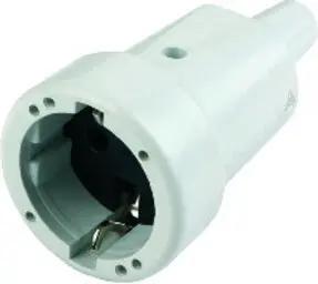 REV Kupplung, PVC, grau