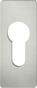 FSB PT-Schlüsselrosette, PZ, 0 171768, eck.Alu+9016weiß