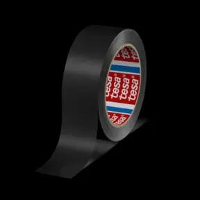 tesa 60404, PVC, schwarz 66m x 12mm