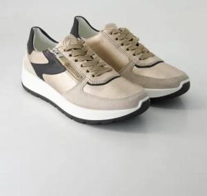 Ara Schuhe - NEW York Leder und Veloursleder (Beige, Gr. 38½)