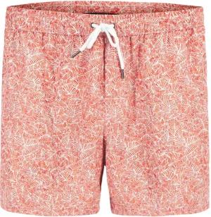 BOGGI MILANO Herren Badeshorts orange Gemustert