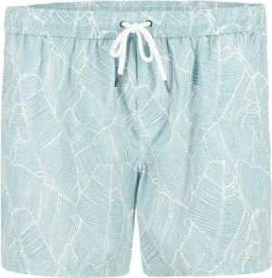 BOGGI MILANO Herren Badeshorts grün Gemustert