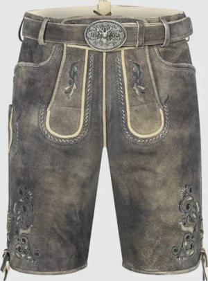 Lederhose Gideon mit Gürtel
