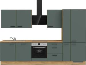 nobilia Küchenzeile ""Easytouch II"", vormontiert, Ausrichtung wählbar, Breite 330 cm, wahlw. mit E-Geräten