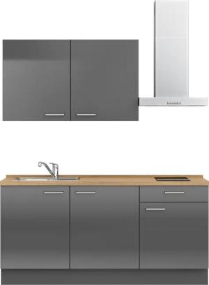 nobilia Küchenzeile ""Flash I"" vormontiert, Ausrichtung wählbar, Breite 180 cm, wahlw. mit E-Geräten