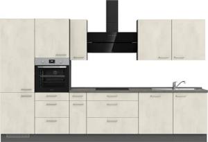 nobilia Küchenzeile ""Riva II"", vormontiert, Ausrichtung wählbar, Breite 360 cm, wahlw. mit E-Geräten