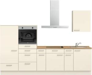 nobilia Küchenzeile ""Touch I"", vormontiert, Ausrichtung wählbar, Breite 300 cm, wahlw. mit E-Geräten