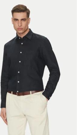 Marc O'Polo Hemd M23 7428 42318 Dunkelblau Regular Fit