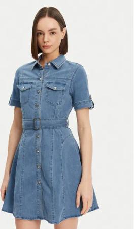 Morgan Jeanskleid 241-RIXES Blau Regular Fit