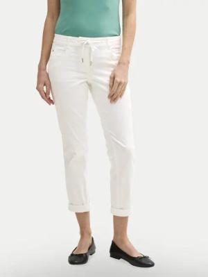 Tom Tailor Stoffhose 1040963 Weiß Tapered Fit