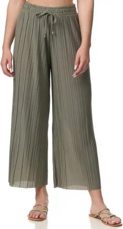 Worldclassca Sporthose Worldclassca Stoffhose Plissierte Sommer Hose weitem Bein Faltenhose
