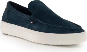 Tommy Hilfiger Herren Slipper blau Velours