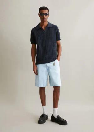 DfC Strick-Poloshirt regular