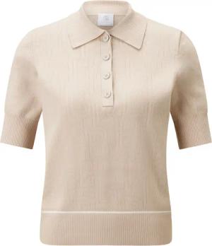 BOGNER SPORT Strick-Polo-Shirt Maia für Damen - Sand - 40