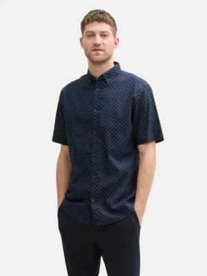 Tom Tailor Hemd 1045099 Dunkelblau Regular Fit