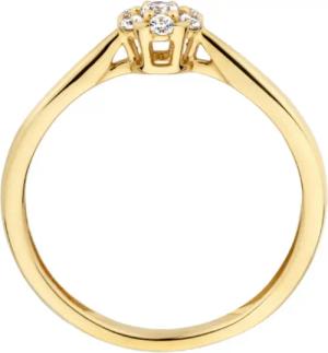 Blush Ring - Blush Damen Ring 585 Gold 1248YZI/58 - Gr. 58 - in Gold - für Damen