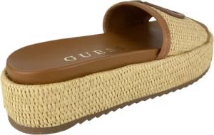 Guess Slipper & Pantoletten - Dames Slipper - Gr. 39 (EU) - in Braun - für Damen