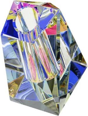Fundamental Berlin Dekoobjekt Vase Irregular Regenbogen (14,5cm)