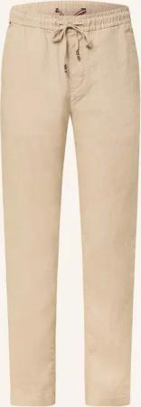 TOMMY HILFIGER Leinenhose im Jogging-Stil Extra Slim Fit