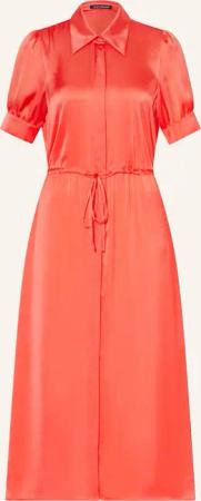 LUISA CERANO Hemdblusenkleid aus Satin