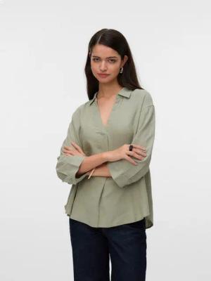 Vero Moda Shirtbluse VMLINN 3/4 TOP WVN GA NOOS