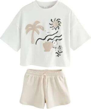 Next T-Shirt & Shorts T-Shirt und Shorts aus 100 % Baumwolle (2-tlg)