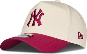 New Era E-frame Closed Back Mlb New York Yankees Unisex Kappen - Rot - Größe One Size