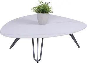 Garden Pleasure SILENA Beistelltisch Stein grau 110,0 x 88,0 x 31,5 cm