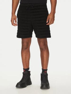 HUGO Sportshorts Dutowel 50535289 Schwarz Relaxed Fit