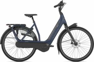 Gazelle Avignon C8 HMB (625 Wh), 8 Gang Nabenschaltung, Damenfahrrad, Wave, Modell 2023, 28 Zoll 53 cm midnight bluematte