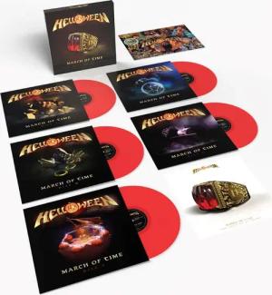 March of Time von Helloween - 5-LP (Box, Coloured, Limited Edition)