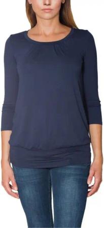 Alkato Longshirt Alkato Damen Viskose Shirt 3/4 Arm Longshirt Top